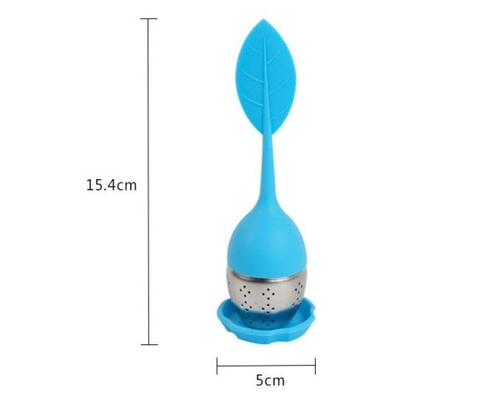 BAP मुक्त चाय infuser प्यारा सिलिकॉन चाय infuser पत्ती आकार एफडीए सिलिकॉन