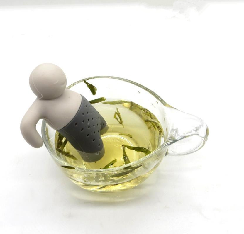 BPA मुक्त श्री चाय एफडीए मानक सिलिकॉन चाय infuser आदमी के साथ बॉक्स पैकेज उपलब्ध है